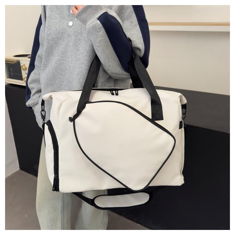 VKOOVIFA Stylish Pickleball handbag with adjustable shoulder straps, suitable for crossbody, hand-held or shoulder bag - the ideal Pickleball gift