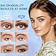 Jouedo Wimpernlifting Set, Wimperndauerwellen Set, Lash Lift Kit für Anfänger, Farbset für schwarze Augenbrauen und Wimpern, Professionelles Heim-Kit