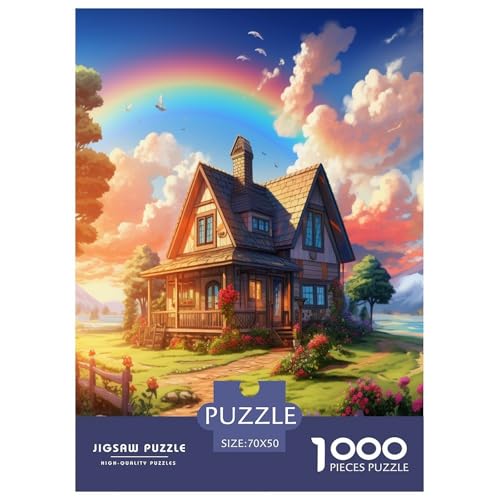 Rompecabezas 1000 piezas Dulce Paisaje, juego de mesa para tardes de relax en familia