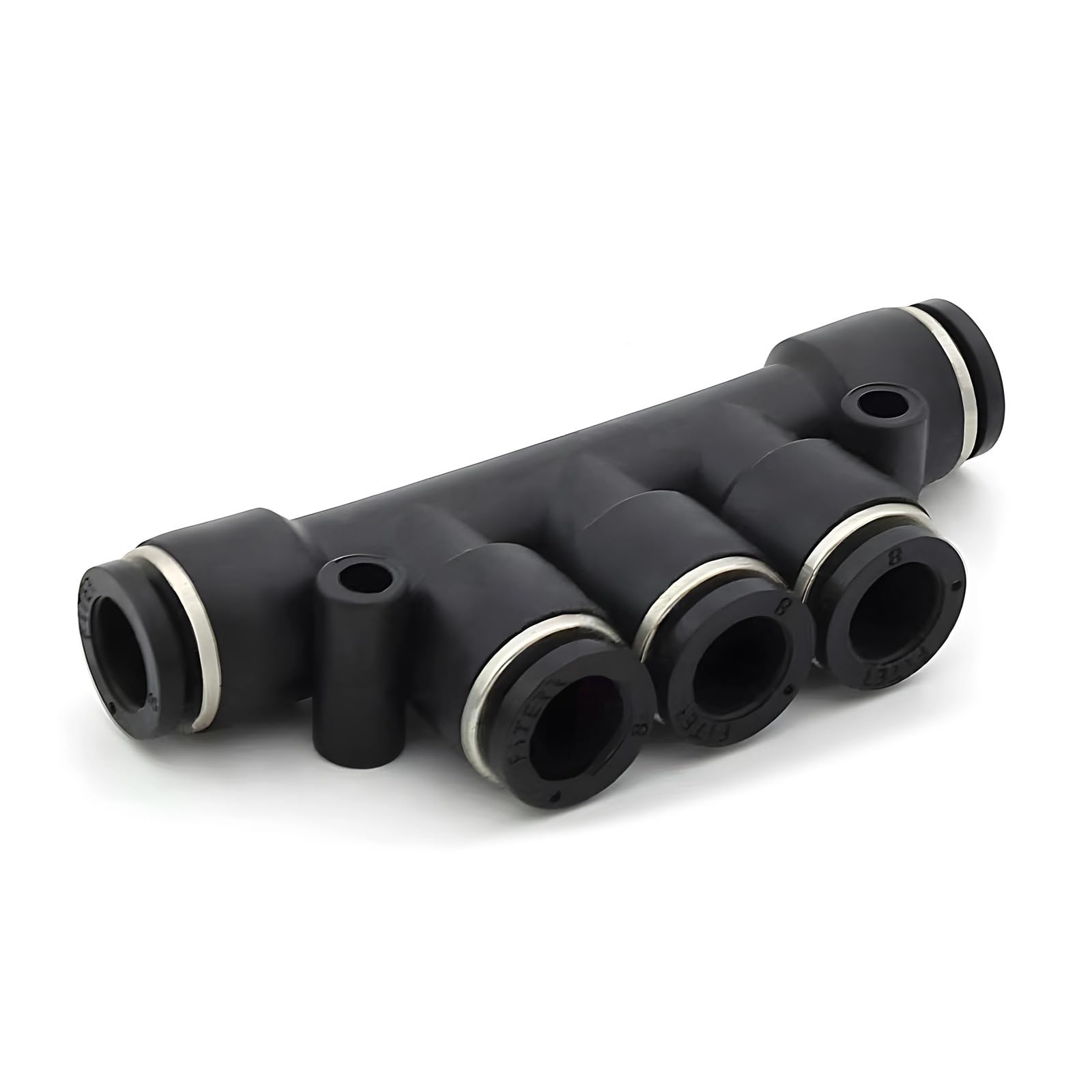 Sqxvueyqrs Pk Black Pneumatic Fitting Pipe Connector Tube Quick Fittings 10Mm/12Mm Pu Py Pe Pv Sa Hvff Pza Pm 1Pcs(,10Mm)