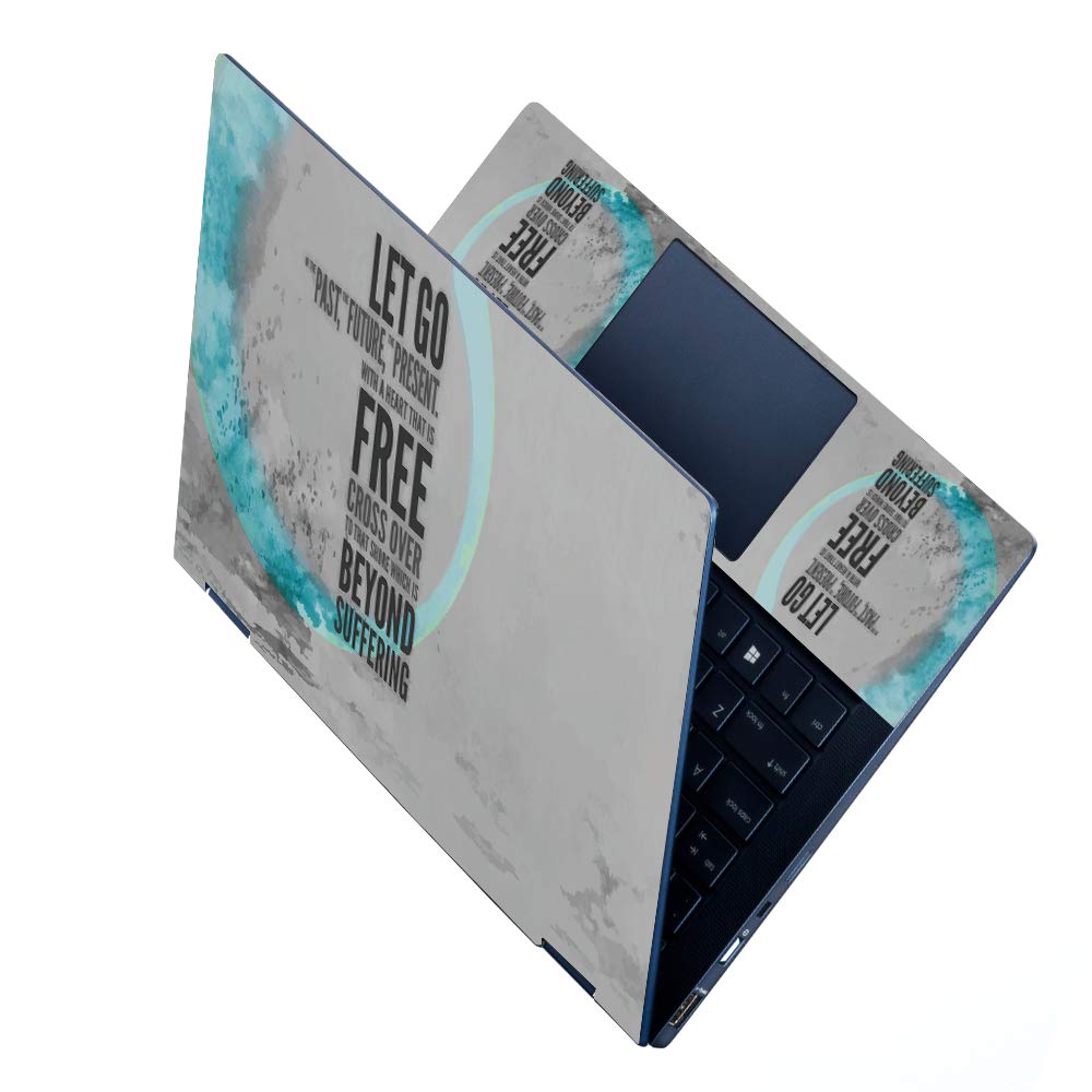 FineArts Full Panel Laptop Skins Upto 15.6 inch - No Residue, Bubble Free - Removable HD Quality Printed Vinyl/Sticker/Cover - Let Go (B08Z738Z62) Amazon Price History, Amazon Price Tracker
