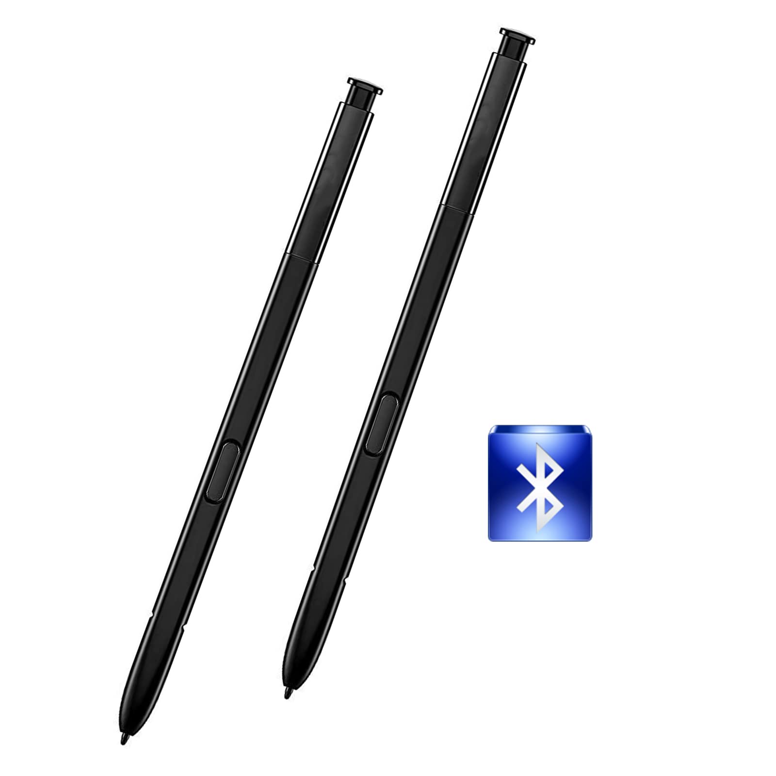Pack Samsung Galaxy Note Stylus Pen With Bluetooth S Pen for Touch  Screen, Compatible With Note9 N960 All Versions (Midnight Black)