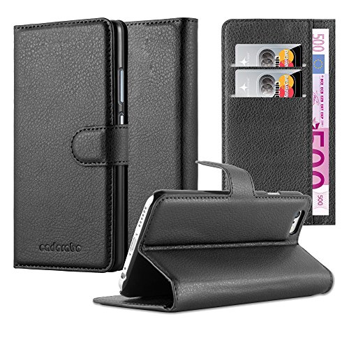 Cadorabo Funda Libro para Apple iPhone 6 / iPhone 6S en Negro Fantasma  Cubierta Proteccíon con Cierre Magnético, Tarjetero y Función de Suporte  Etui Case Cover Carcasa