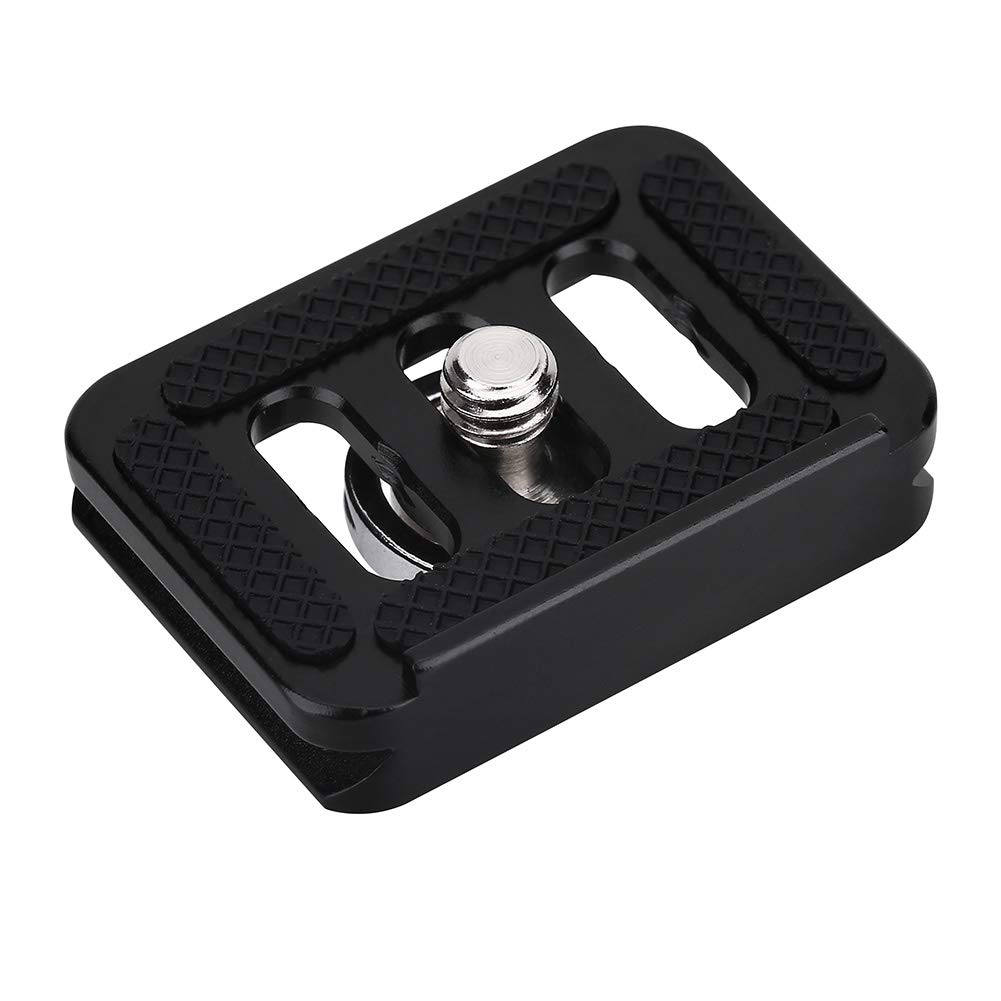 Vbestlife Adapter zaciskowy do szybkiego zwalniania, mini przenośny stop aluminium szybka płyta mocująca aparat akcesoria fotograficzne do SIRUI TY-C10 T005/T-025 głowica kulowa