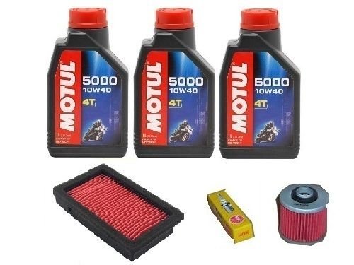 Kit para revisión Yamaha XT X XT R XTX XTR MT 03 660 - Aceite Mostrul + Filtros de vela