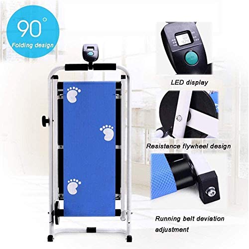 Image of Treadmill Small Multifunctional with LCD Display Mute Run Machine for Home Gym Fitness Exercise Folding Treadmill