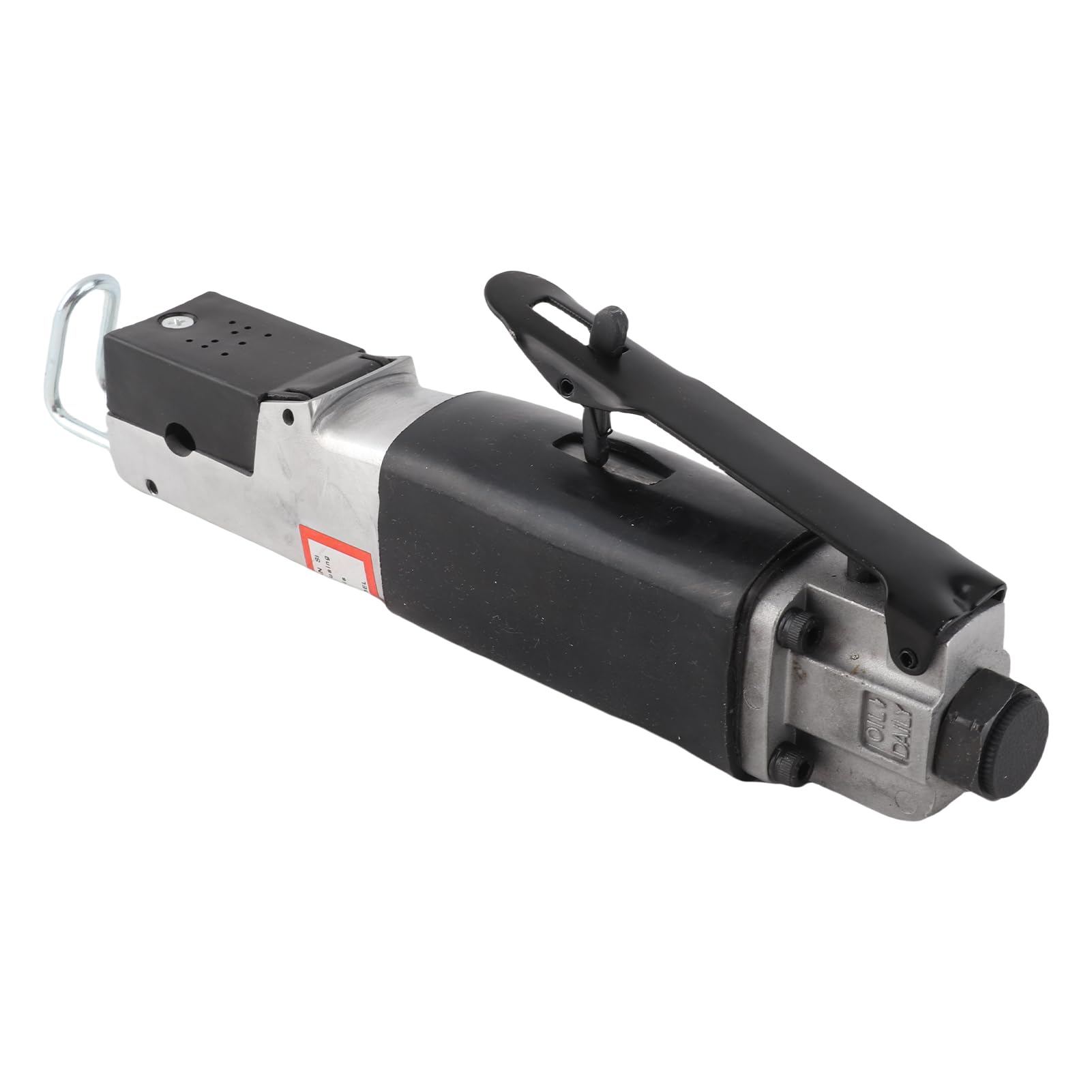 Sierra alternativa neumática con mango de goma suave, herramienta de corte de aire con llave y 3 hojas de sierra