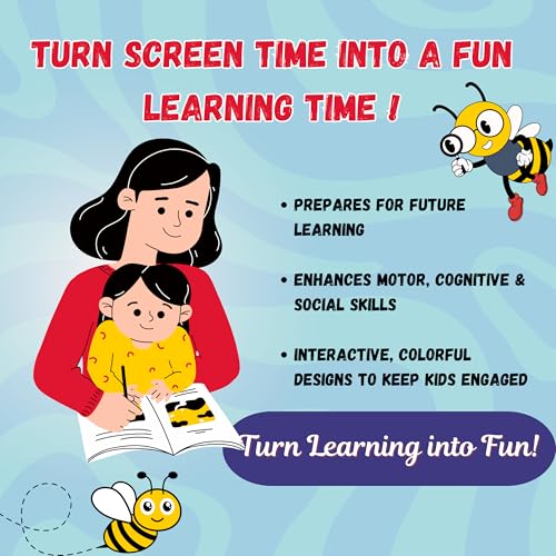 Image of AmbitionKids - Preschool (2.5 - 3.5 yr) Toddler Worksheets - 90 Pages of Fun Activities to Build Early Writing, Math, and Cognitive Skills