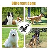 Maulkorb für Hunde, Silikon-Korb Hund Maulkörbe, Korbmaulkorb für Hunde, Maulkorb Flex Maul-Korb Silikon, Sili-kon-Korb Hund Maulkörbe mit verstellbaren Riemen, Verhindert Bellen, Beißen und Kauen