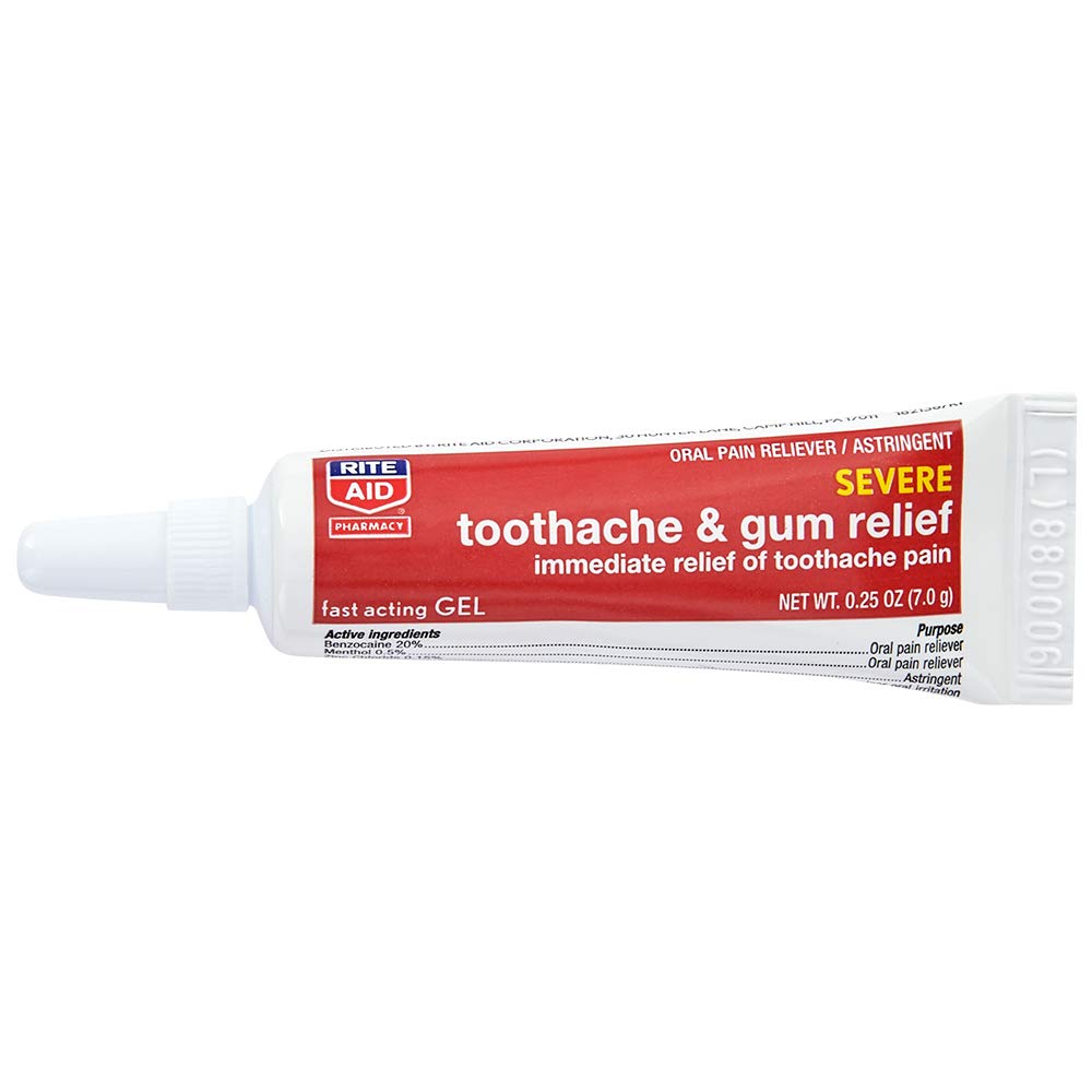 Rite Aid Severe Toothache and Gum Relief - 0.25 oz : Beauty & Personal Care