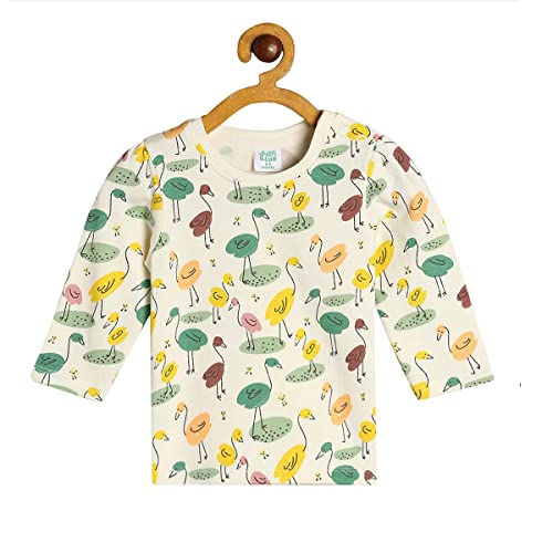 Image of miniklub Multicoloured Floral Print Organic Cotton Top