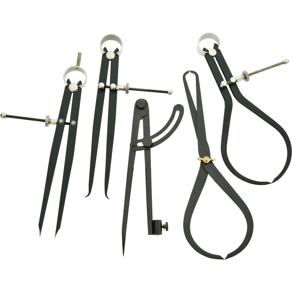 Grizzly Industrial T25802-5-Piece Woodworking Caliper Set