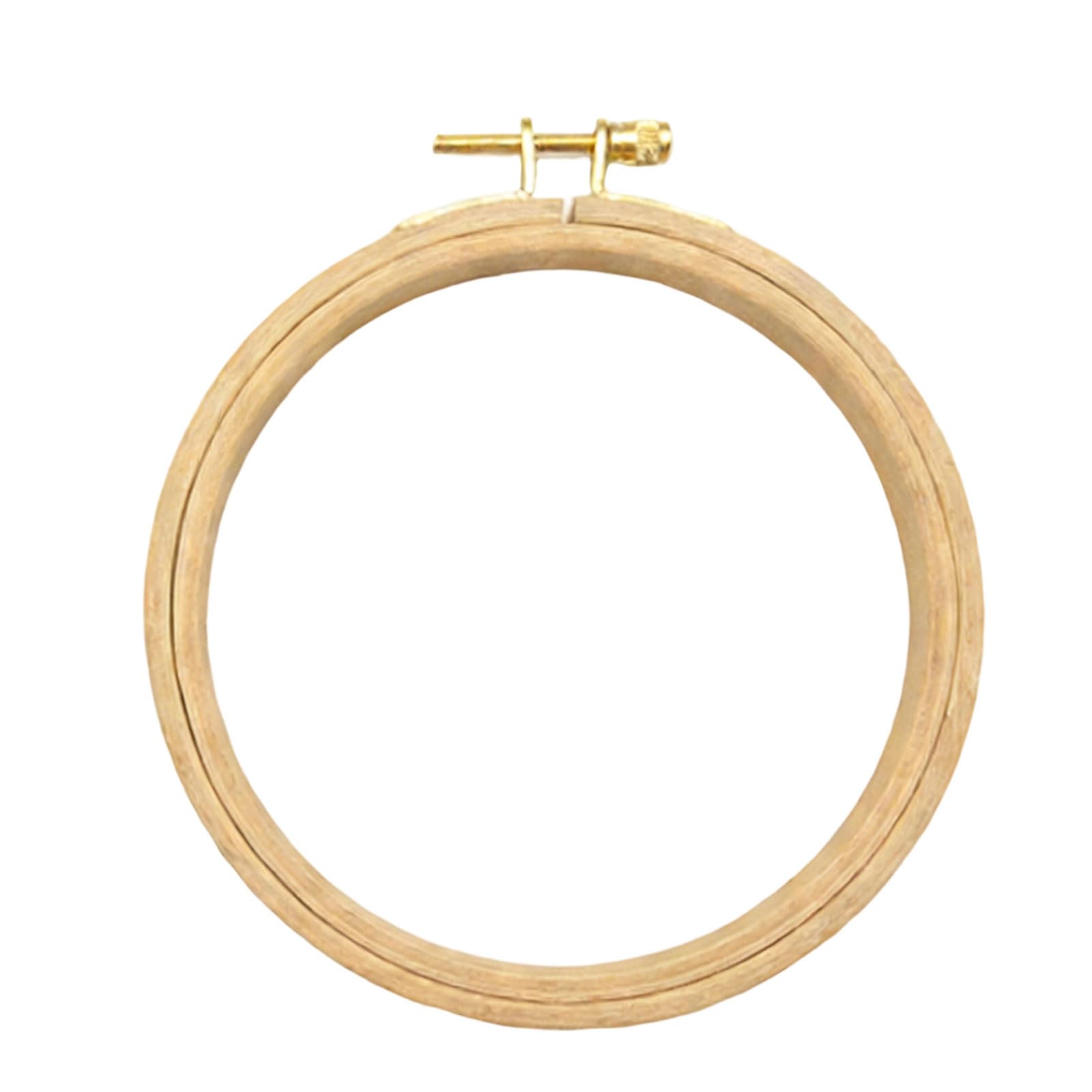 Wooden Craft Hoop Suitable for Embroidery and Multiple Textile Projects Multi-Size Hoop Set