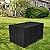 Rilime Fire Pit Cover Rectangular 48inch Waterproof Rectangle Fire Pit Cover Gas Fire Pit Table Cover Rectangle,48"L x 28"W x 24"H,Black
