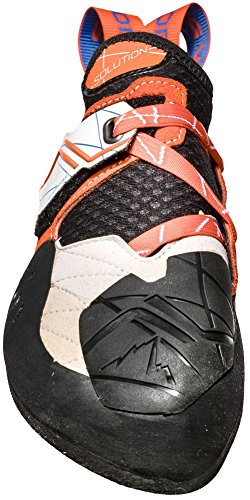 La Sportiva Womens Solution Rock Climbing Shoes, White Lily/Orange, 8 #TOP5