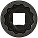 Williams 38450 3/4-Inch Drive 1-9/16-Inch Standard Impact Socket, 12-Point