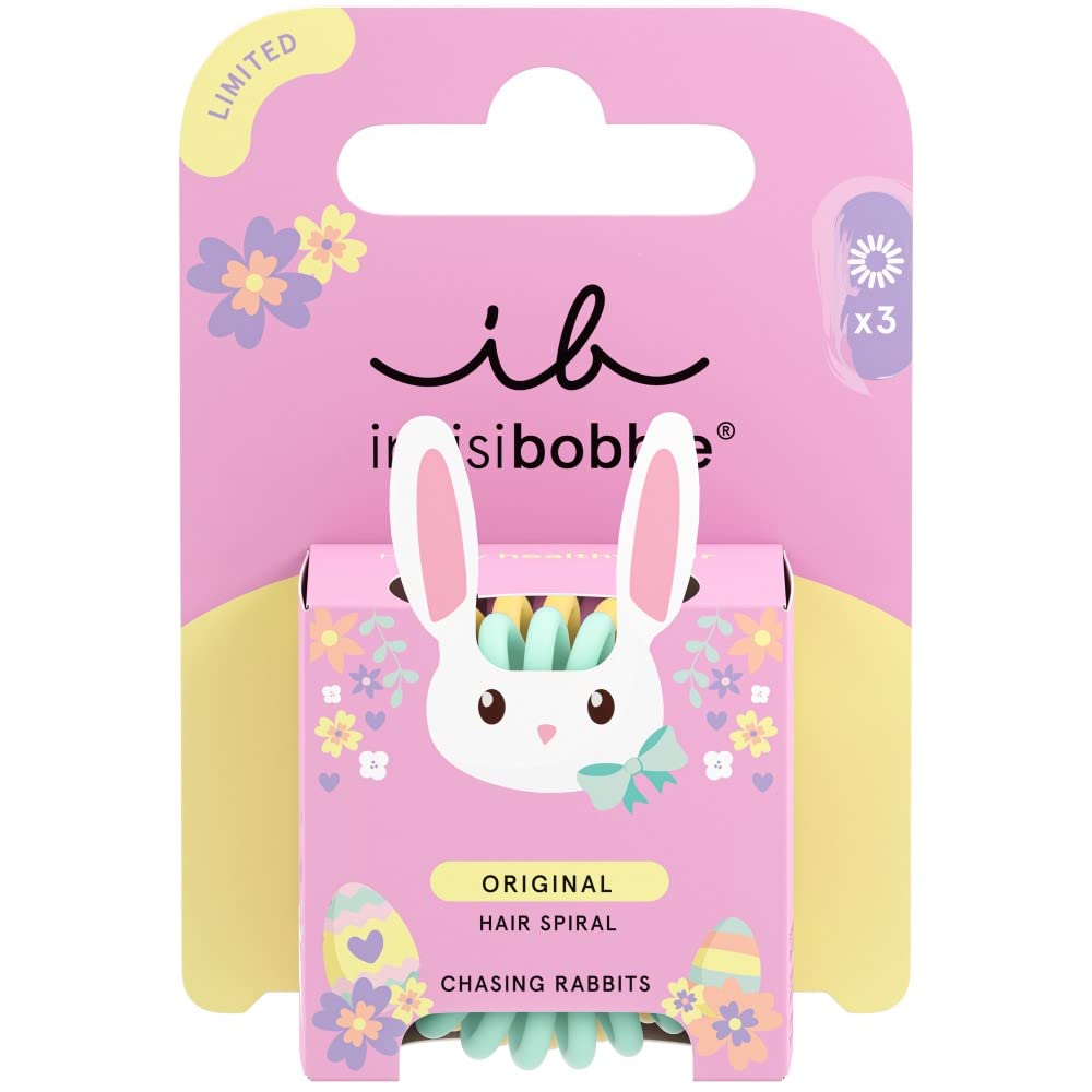 Invisibobble Original Easter Chasing Rabbits 3 Adet Saç Lastiği