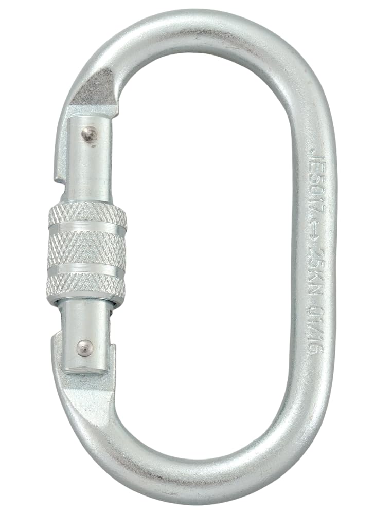 Kit Cintura di Sicurezza per Lavoro Anticaduta Regolabile Professionale, Fune Treflonata 150cm diametro 12 con moschettoni e sacca, Imbracatura Anticaduta, Normativa EN358