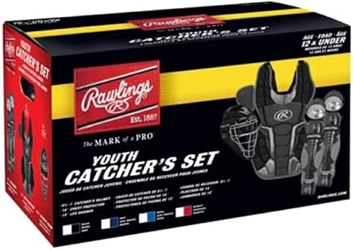 Miniatura 4 de Rawlings  Juego de receptor de béisbol de la serie Renegade  Certificado NOCSAE  Adulto  Intermedio  Juvenil  Varios colores
