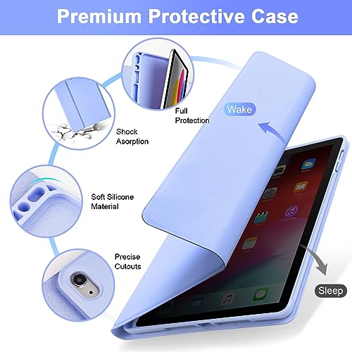 SOPPY Bluetooth Keyboard Case for New iPad 11th Gen. (A16) 11-inch 2025, 10th Generation 10.9 inch 2022 - Image 4