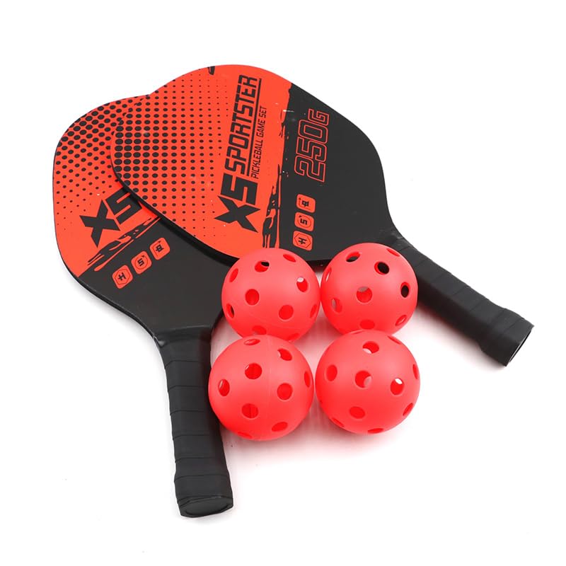 SPOCCO | Pickleball Starter Set with 2 Paddles, 4 Balls & Backpack, Pickleball Paddles Set Pickleball Rackets Set with 4 Pickleballs Balls and Storage Bag for Indoor Outdoor Sports | PPS- 87-picture-28