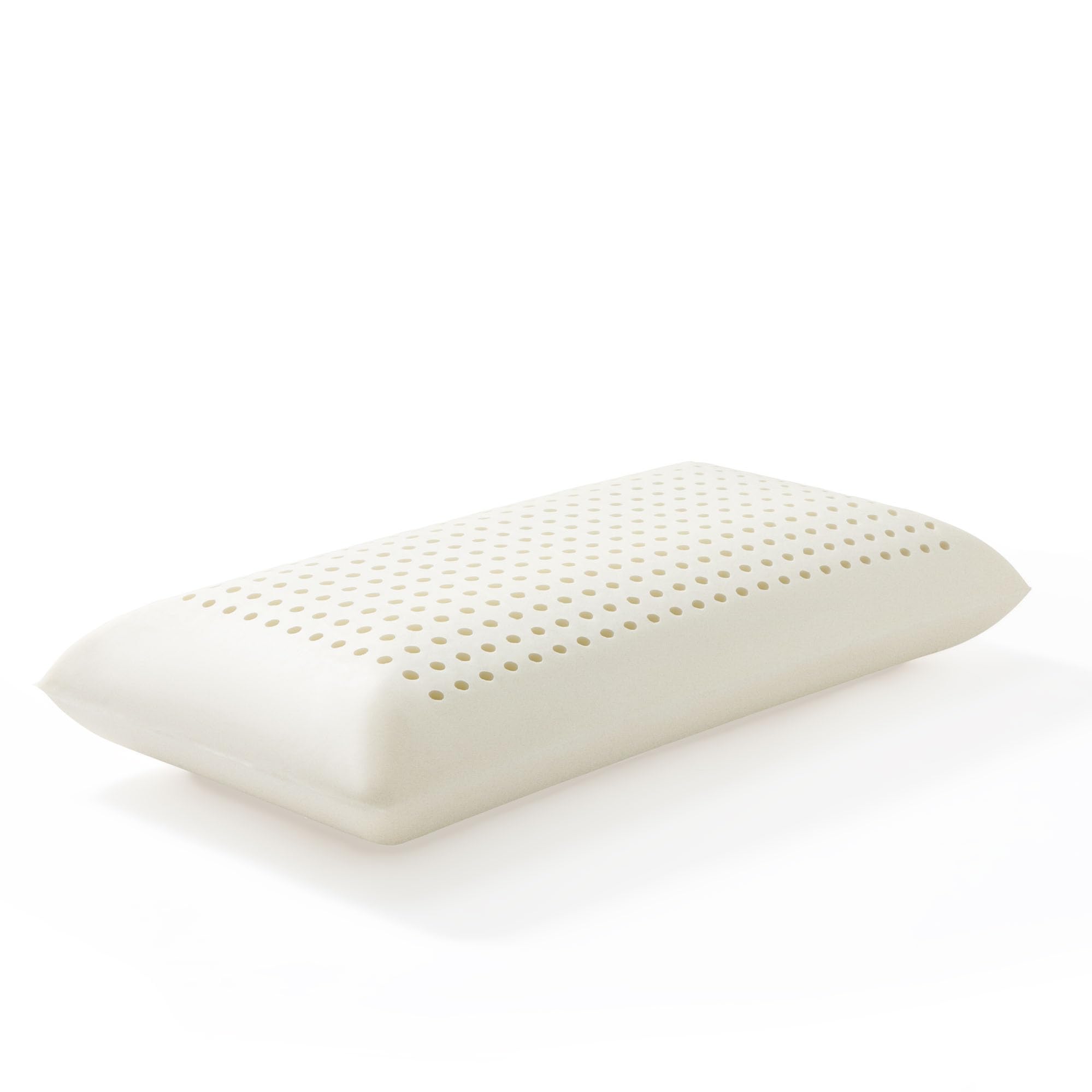 LUCID Plush Memory Foam Pillow - Unscented – Ventilated – Side, Back, and Stomach Sleepers Pillow - Queen