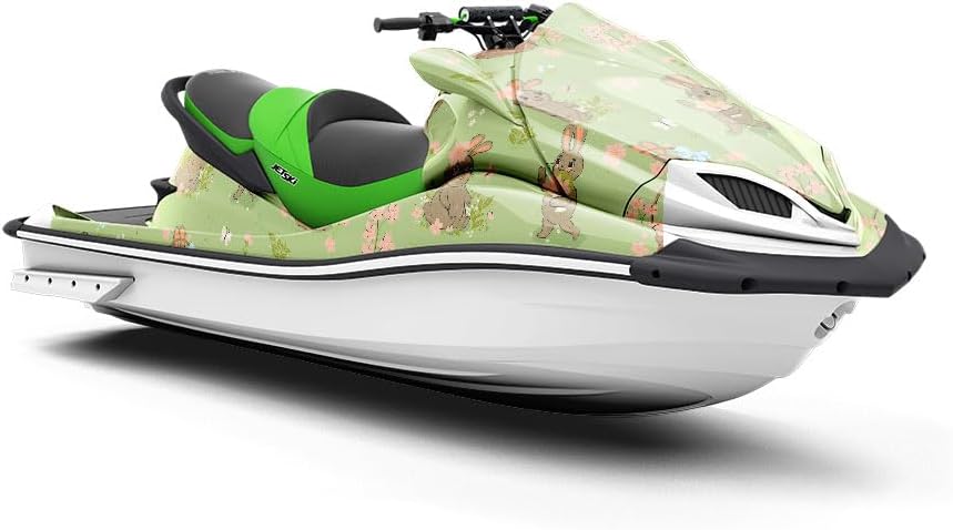 Rwraps Rabbit Springtime Presents Gloss Vinyl Film Wrap 59in x 27ft Vinyl Vehicle Car Film Sheet Roll