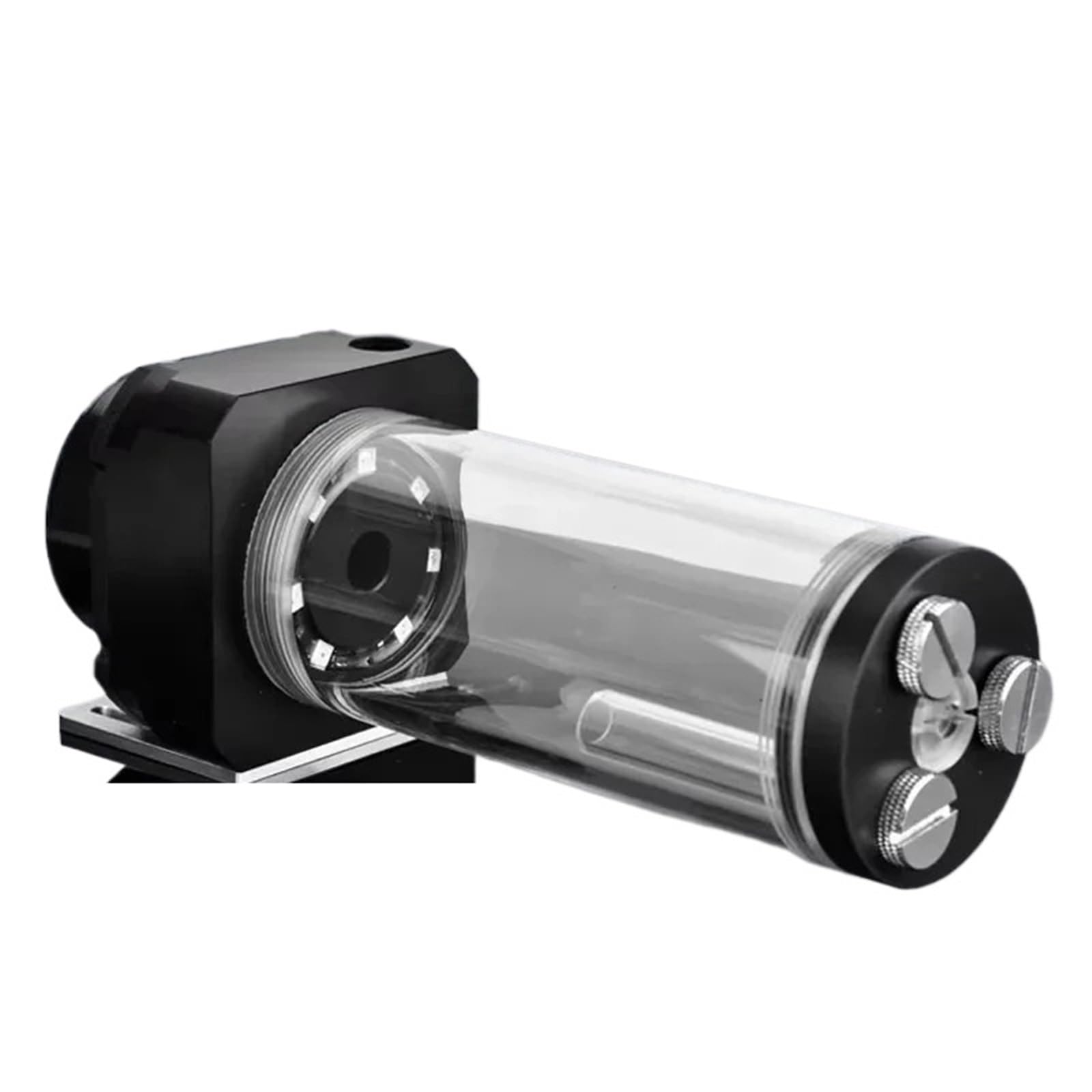 Pompa di raffreddamento a liquido for PC Custodia in metallo SC-P90D con serbatoio Pompa di raffreddamento ad acqua Supporto PWM con cavo SATA 12V
