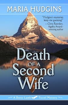 Hardcover Death of a Second Wife (A Dotsy Lamb Travel Mystery) [Large Print] Book