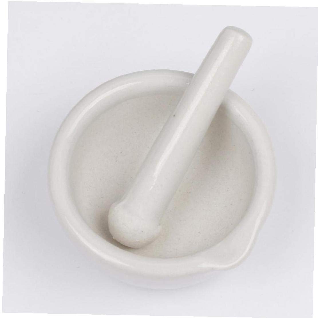BYFRI Ceramica Pestello E Mortaio con Antiscivolo Staccabile Base Silicone in Lavastoviglie per Crush And Grind