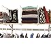 Evelots Shelf Dividers for Wood Shelf, 8 Pack Closet Organizers and Storage for Clothes, Purse, Pantry - No Crack Solid Steel Construction-12 Inch Tall Shelf Organizer -Stable Reinforced Wide Bottom