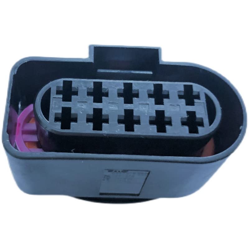 10pcs 1J0973735 1813346-1 connector sheath 10 hole original stock harness (black)