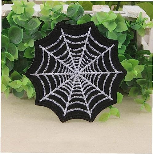 Ricamato Ferro su Toppe ragnatela Patch Punk Stile...