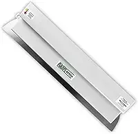 Nauber Desempenadeira Berox 60cm em Aço Inox Nbr Branca Profissional para Acabamento e Nivelamento Massa Corrida e Textura - Branca
