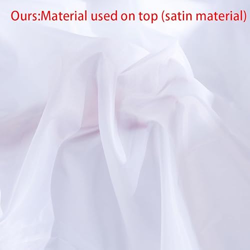 Miniatura 6 de SCMTY Elegante mosquitera de lujo con 4 postes de esquina con cubierta superior a prueba de polvo para adultos, adolescentes, niñas, niñas, cuna,