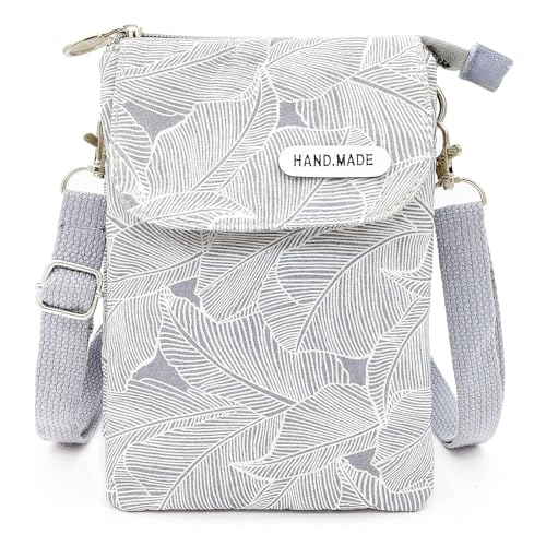 DKDDSSS Sac Portable Bandoulière, Sacoche Femme, Sac à Bandoulière Toile, Pour Voyages, Shopping, Quotidiens