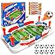 BuntWunder Fußball-Brettspiele, Tischkicker Kinder, Kicker-Brettspiel, Interaktives Tischfußballspiel Kinder und Erwachsene, Mini-Tischkicker Partyspaß Fußball Geschenk für Kinder Jungen