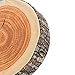 BQLZR Wood Tree Round Soft Plush Chair Seat Cushion Decorative Throw Tree Ring