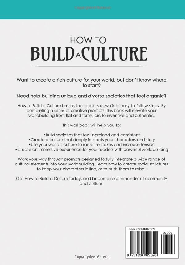 How to Build a Culture: An Author's Guide to Building Rich and Diverse Cultures (Step by Step Worldbuilding) - Image 2