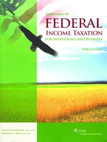 Essentials of Federal Income Taxation for Indiv... 0808017853 Book Cover