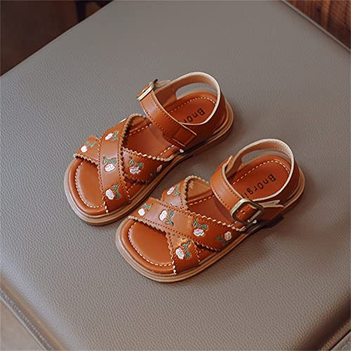 Elegant Cargo Baby Shoes Little Girl's Fit and Flare Leisure Flower Party Princess Shoes Minimalist Comfortable Flat Shoes3