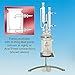 ACE GLASS 6386-440 Series Jacketed Filter Reactor, Complete with #11 Thred Inlet/Outlets, 150 mL