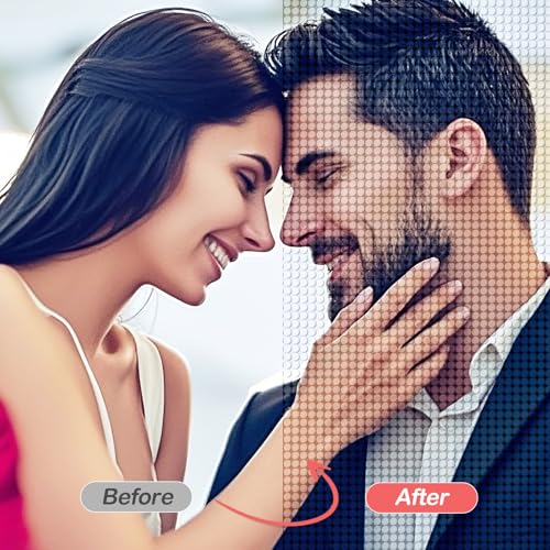 UPMALL Personalised Diamond Painting Kits for Adults - 5D Custom Diamond Painting, Diamond Art Kits Adults, Create Your Own Diamond Painting Full Drill Embroidery Gifts for Home Decor-30x40cm - Image 2