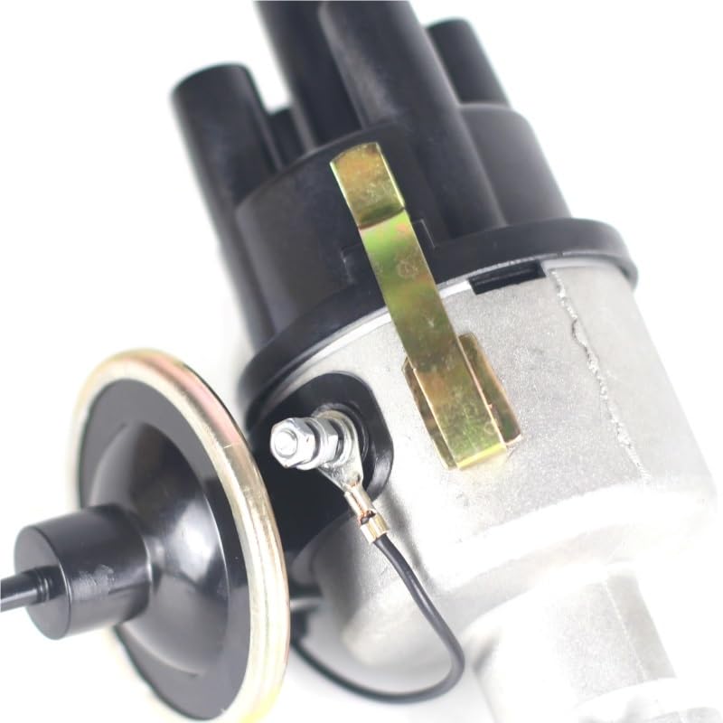 Distribuidor eléctrico completo de encendido con tapa negra para Peugeot y Citroën 4