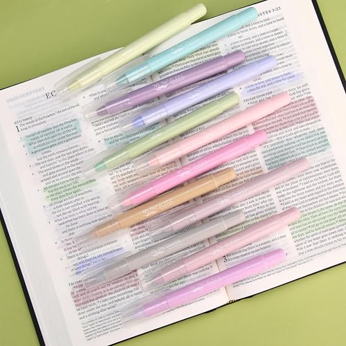 Image of Mr. Pen- No Bleed Gel Highlighters, Morandi Colors, 12 Pack