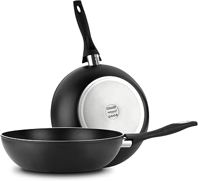 VITREX Nature 11-Inch Nonstick Forged Aluminum Wok, Stir-Fry Pan, Induction-Ready for All Stovetops, Dishwasher Safe, PFOA-Free
