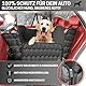 VierbeinerStube® Premium Autoschondecke für Hunde – Wasserdicht, rutschfest & Waschbar – Rücksitz-Schutzdecke mit Karabiner Anschnallgurt & Seitenschutz – Universalgröße für Auto, SUV & Kombi