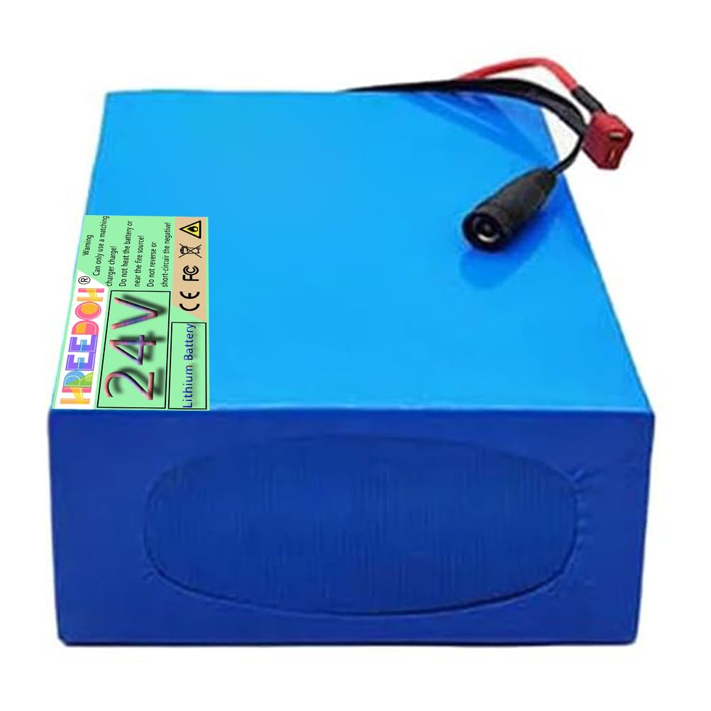 Akumulator litowy 24 V Akumulator litowo-jonowy 24 V 10 Ah 12 Ah 15 Ah 18 Ah 20 Ah Akumulatory PVC do silników 0-500 W z ładowarką