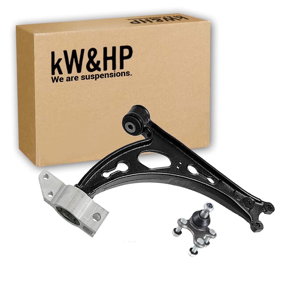 KIT 4PZ COPPIA BRACCETTI OSCILLANTI E BIELLETTE BARRA STABILIZZATRICE ANTERIORI DX/SX PER GOLF V 5, TOURAN, A3, ALTEA