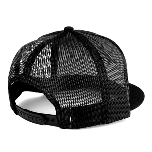 Image of Armycrew Oversize XXL Structured Blank 5 Panel Flatbill Snapback Mesh Cap